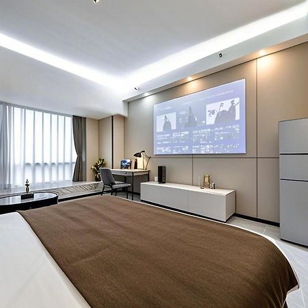Yu Manju High-Floor Huge-Screen Audiovisual Hotel-Guangzhou Tower Zhujiang New Town Sports West Road Branch Ngoại thất bức ảnh