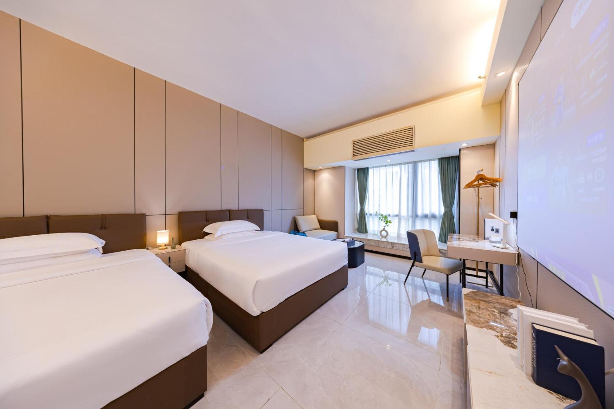 Yu Manju High-Floor Huge-Screen Audiovisual Hotel-Guangzhou Tower Zhujiang New Town Sports West Road Branch Ngoại thất bức ảnh
