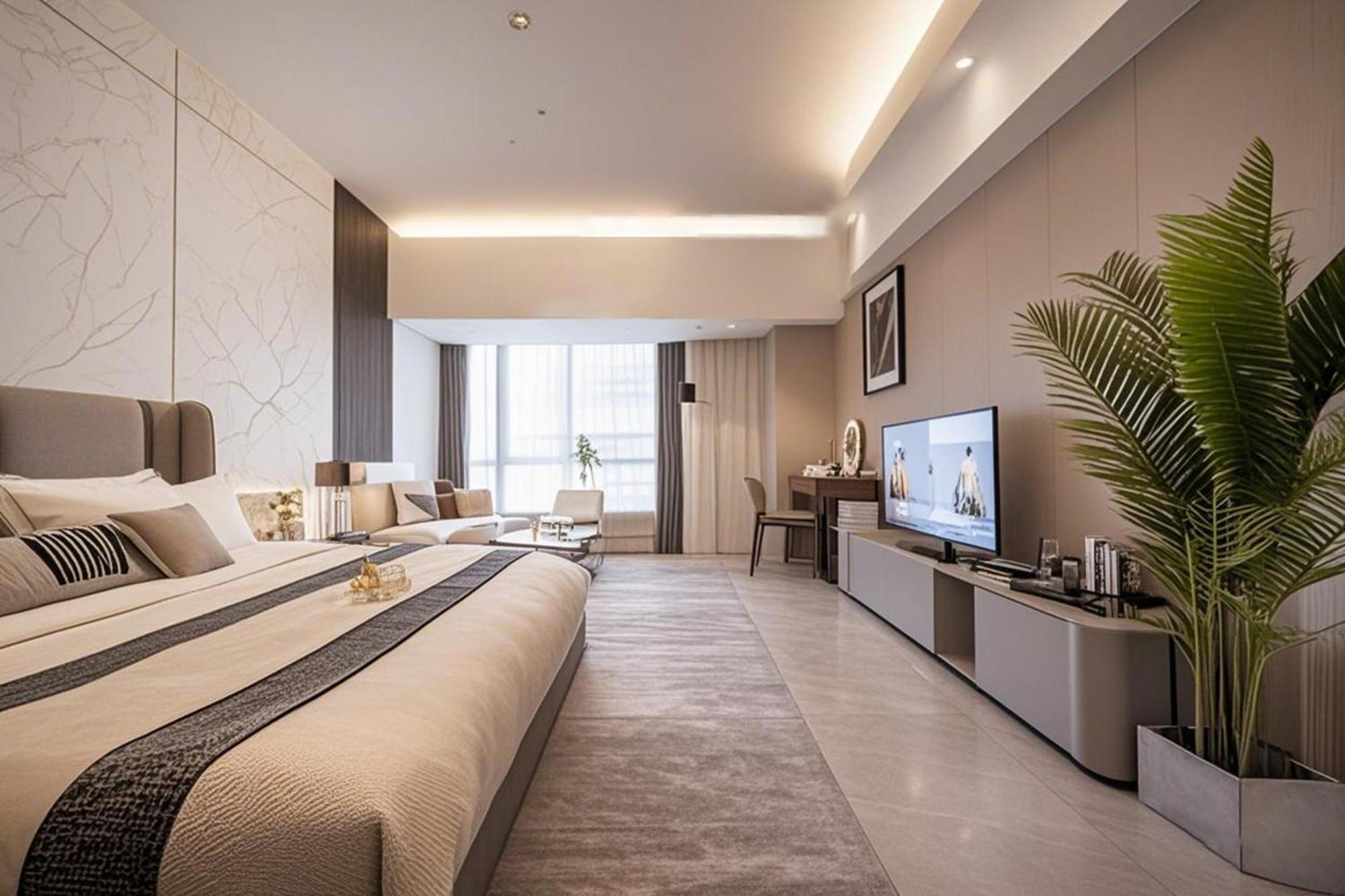 Yu Manju High-Floor Huge-Screen Audiovisual Hotel-Guangzhou Tower Zhujiang New Town Sports West Road Branch Ngoại thất bức ảnh