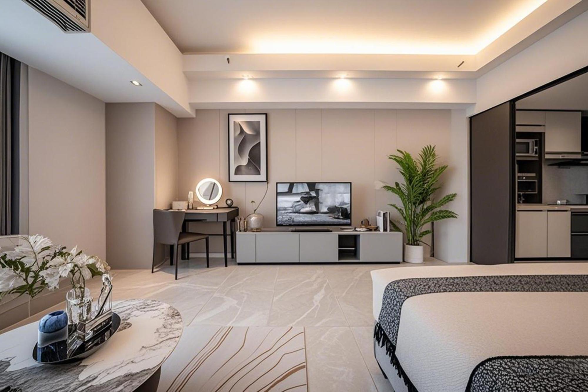 Yu Manju High-Floor Huge-Screen Audiovisual Hotel-Guangzhou Tower Zhujiang New Town Sports West Road Branch Ngoại thất bức ảnh